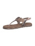 MARCO TOZZI Flip-flops auriu / auriu - roz / oliv - Pled.ro