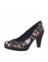 MARCO TOZZI Pumps bleumarin / kaki / roșu-violet / alb - Pled.ro