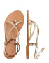 Marietta's Fantasy Flip-flops 'MELITA' albastru / bleumarin / auriu - Pled.ro