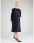 Marimekko Rochie 'Tromppi' bleumarin / negru - Pled.ro