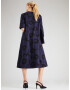 Marimekko Rochie 'Tromppi' bleumarin / negru - Pled.ro