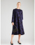 Marimekko Rochie 'Tromppi' bleumarin / negru - Pled.ro