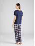 Marks & Spencer Pijama albastru marin / albastru violet / roz deschis - Pled.ro