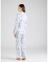 Marks & Spencer Pijama bleumarin / alb - Pled.ro