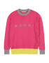 Marni Pulover galben citron / gri amestecat / fucsia - Pled.ro