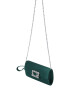 mascara Clutch verde smarald / transparent - Pled.ro