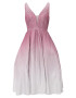 mascara Rochie de cocktail gri deschis / roz / rosé - Pled.ro