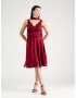 mascara Rochie de cocktail roșu bordeaux - Pled.ro