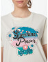 Mavi Tricou 'Sunshine Power' verde petrol / roz deschis / negru / alb - Pled.ro