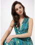 MAX&Co. Rochie 'CRUNA' maro / verde / verde petrol / alb - Pled.ro