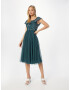 Maya Deluxe Rochie de cocktail 'BARDOT' verde smarald - Pled.ro