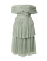 Maya Deluxe Rochie de cocktail verde pastel - Pled.ro