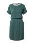 mazine Rochie 'Valera' bej / verde smarald - Pled.ro