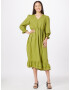 mbym Rochie 'Dasha' verde stuf - Pled.ro