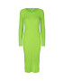 mbym Rochie 'Izel' verde neon - Pled.ro