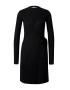 mbym Rochie tricotat 'Valentina' negru - Pled.ro