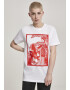 Merchcode Tricou 'Chinese Beauty' roșu / alb - Pled.ro