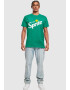 Merchcode Tricou galben / verde / alb - Pled.ro