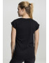 Merchcode Tricou 'Joy' negru / alb - Pled.ro