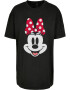 Merchcode Tricou 'Ladies Disney 100 Minnie Smiles' portocaliu somon / roși aprins / negru / alb - Pled.ro