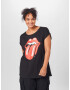 Merchcode Tricou 'Rolling Stones Tongue' roșu / negru / alb - Pled.ro