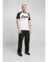 Merchcode Tricou 'The Police' negru / alb - Pled.ro