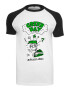 Merchcode Tricou verde / negru / alb - Pled.ro