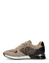 MEXX Sneaker low 'Fleur' auriu / gri taupe / negru - Pled.ro