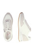 MEXX Sneaker low 'Lenthe' alb kitt / alb - Pled.ro