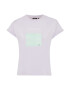 MEXX Tricou albastru deschis / mov pastel / alb - Pled.ro