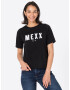 MEXX Tricou negru / alb - Pled.ro