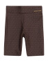 Michael Kors Kids Leggings maro deschis / maro închis / galben citron - Pled.ro