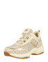 Michael Kors Kids Sneaker 'OLYMPIA' auriu / alb natural - Pled.ro