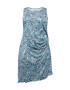 Michael Kors Plus Rochie bej / albastru noapte / cyan / alb - Pled.ro