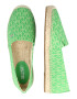 MICHAEL Michael Kors Espadrile 'KENDRICK' galben pastel / verde neon - Pled.ro