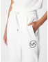 MICHAEL Michael Kors Pantaloni argintiu / alb - Pled.ro