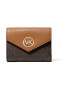 MICHAEL Michael Kors Portofel 'Greenwich' maro caramel / ciocolatiu - Pled.ro