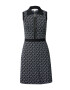 MICHAEL Michael Kors Rochie negru / alb - Pled.ro