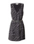 MICHAEL Michael Kors Rochie negru / alb - Pled.ro