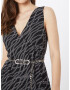 MICHAEL Michael Kors Rochie negru / alb - Pled.ro