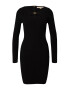 MICHAEL Michael Kors Rochie tricotat 'EMPIRE' auriu / negru - Pled.ro