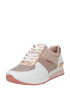 MICHAEL Michael Kors Sneaker low 'ALLIE' auriu / auriu - roz / roz pudră / alb murdar - Pled.ro