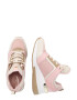 MICHAEL Michael Kors Sneaker low 'GEORGIE' alb kitt / maro deschis / roz - Pled.ro