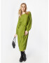 minimum Rochie 'FRAIA' verde stuf - Pled.ro