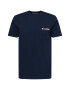 minimum Tricou bleumarin / alb - Pled.ro