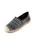 Minnetonka Espadrile negru / alb - Pled.ro