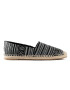 Minnetonka Espadrile negru / alb - Pled.ro