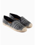 Minnetonka Espadrile negru / alb - Pled.ro