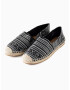 Minnetonka Espadrile negru / alb - Pled.ro