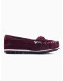 Minnetonka Mocasini 'Kilty plus' roșu burgundy - Pled.ro